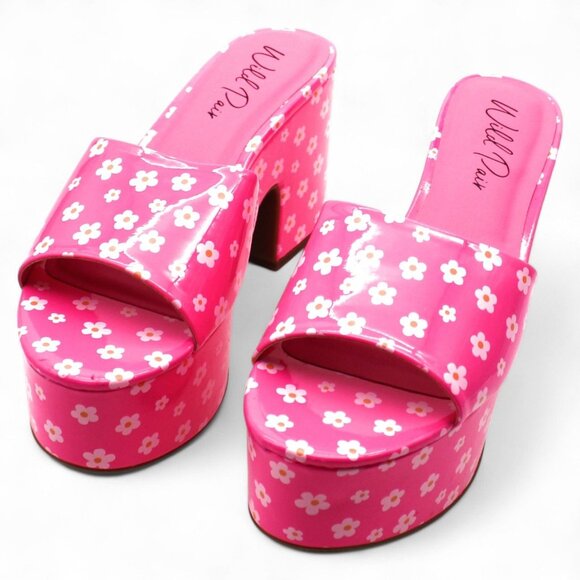 Melborne Womens Platform Sandals - Picture 3 of 7